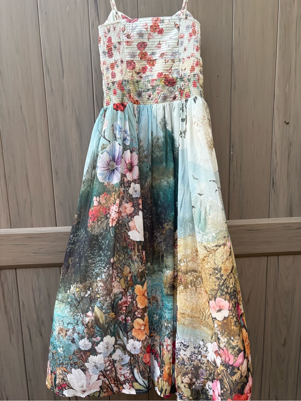 Anthropologie The Muse Basque-Waist Midi Dress - Picture 13 of 13